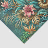 虹色の熱帯デコページ紙 薄葉紙 (詳細)