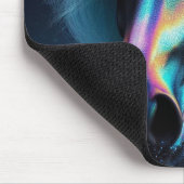 虹色の特徴を持つ馬 マウスパッド (コーナー)