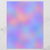 虹色の疑似ホイルスクラップブックペーパー No. 80 (裏面)
