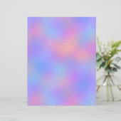 虹色の疑似ホイルスクラップブックペーパー No. 80 (スタンド正面)