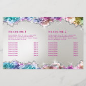 虹色の結晶の二折パンフレット (裏面)