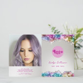 虹色の結晶の二折パンフレット (スタンド正面)