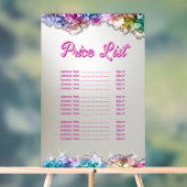 虹色の結晶の価格表 アクリルサイン (ニュートラル)