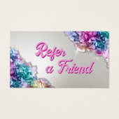 虹色の結晶の紹介カード (正面)