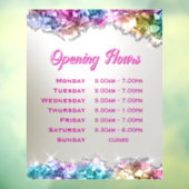 虹色の結晶の開く時間ウィンドウにしがみつく ウィンドウサイン (シート3)