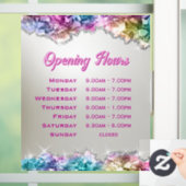 虹色の結晶の開く時間ウィンドウにしがみつく ウィンドウサイン (ホーム)