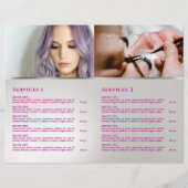 虹色の結晶サービスメニューカタログ (裏面)