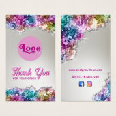 虹色の結晶パッケージ挿入 (正面&裏面)