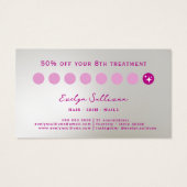 虹色の結晶ロイヤリティカード (裏面)