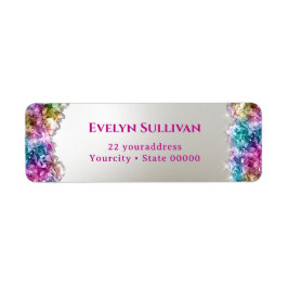 虹色の結晶差出人住所 ラベル