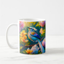 虹色の翼を持つカケス幻想の鳥