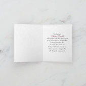 虹色の花悔やみや弔慰ありがとう サンキューカード (内部)