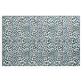 虹色の虹のヒョウのアニマルプリントの生地 ファブリック (ヤード)