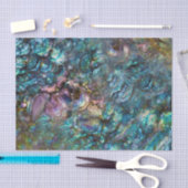 虹色の虹貝のビーチの貝殻 薄葉紙 (クラフト)