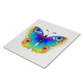 虹色の蝶孔雀の目 タイル (側面)