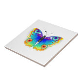 虹色の蝶孔雀の目 タイル (側面)