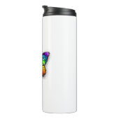 虹色の蝶 モナーク タンブラー (回転右)