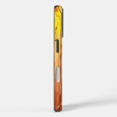 虹色の表面の黄金の滴 Case-Mate iPhoneケース (裏面 / 右)