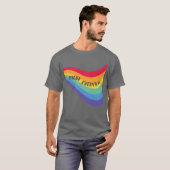 虹色の誇り 毎日がプライド ファミリー Tシャツ (正面フル)