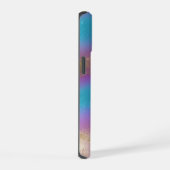 虹色の輝きグラマラス iPhone 15ケース (右側面)