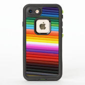 虹色の鉛筆 LifeProof iPhoneケース (裏面)