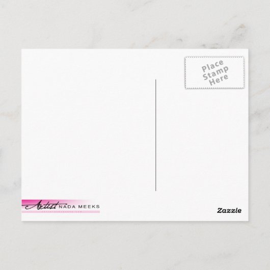 虹色の鐘 ポストカード (裏面)