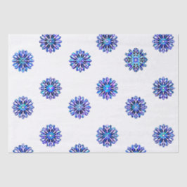 虹色の雪片クリスマスハヌカギフトラップ 薄葉紙