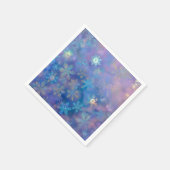 虹色の雪片 スタンダードカクテルナプキン (角)