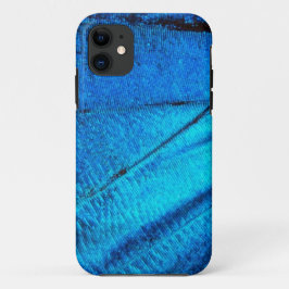 虹色の青い蝶の羽 iPhone 11 ケース