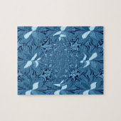 虹色の青。 ジグソーパズル (横)