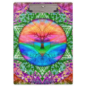 虹色の静まる生命の樹 クリップボード (正面)