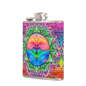 虹色の静まる生命の樹 フラスク (左)