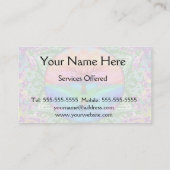 虹色の静まる生命の樹 名刺 (裏面)