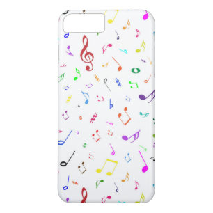 虹色の音楽的な記号 iPhone 8 PLUS/7 PLUSケース