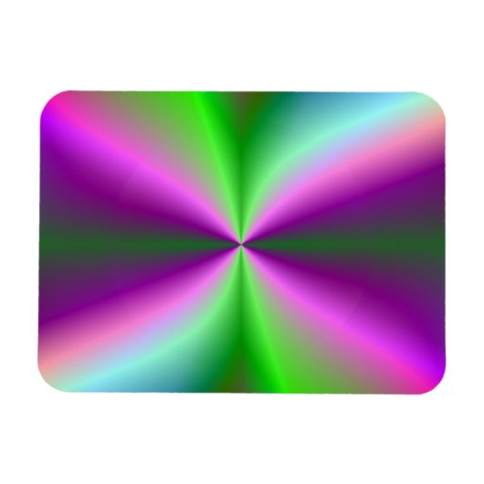 虹色の風車2 マグネット (横)