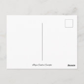 虹色の魚 ポストカード (裏面)