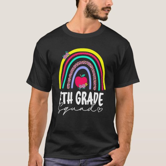 虹色の7年生スクールグッズ Tシャツ (正面)