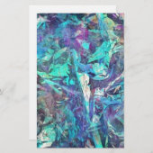 虹色の 便箋 (正面/裏面)