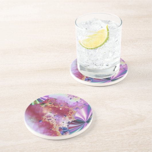 虹色のCD コースター (側面)