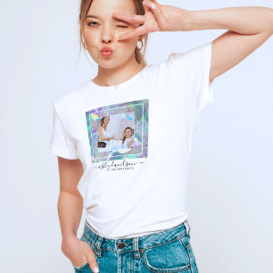 虹色のTinsel社ビジネス写真Tシャツ Tシャツ