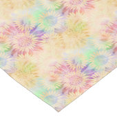 虹色ひまわり模様 ショートテーブルランナー (コーナー)