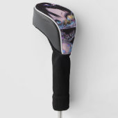 虹色アニメのホラー：液体スマイルモンスター ゴルフヘッドカバー (アングル)