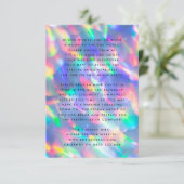 虹色ウルトラモダンモノグラ結婚ム エンクロージャーカード (スタンド正面)