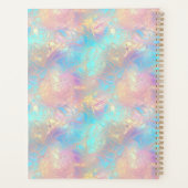 虹色エレガントと真珠箔 プランナー手帳 (裏面)