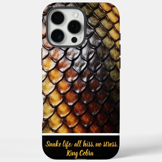 虹色エレガントのスネークスキン Case-Mate iPhoneケース (裏面)