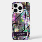 虹色エレガントグリッター Case-Mate iPhoneケース (裏面)