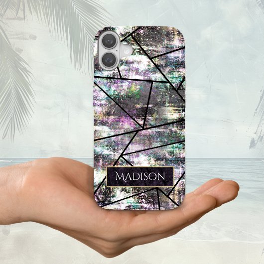 虹色エレガントグリッター Case-Mate iPhoneケース