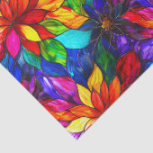 虹色エレガントステンドグラス模様 薄葉紙 (詳細)