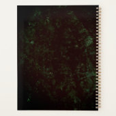 虹色エレガント幾何ガーリー物 プランナー手帳 (裏面)