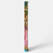 虹色オパールきらめくS22ウルトラ携帯電話用ケース SAMSUNG GALAXYケース (左側面)